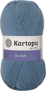 Kartopu Ak-Soft El Örgü İpliği 100 gr K992 Buz Gri