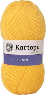 Kartopu Ak-Soft El Örgü İpliği 100 gr K992 Buz Gri
