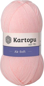 Kartopu Ak-Soft El Örgü İpliği 100 gr K992 Buz Gri