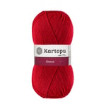 Kartopu Gonca El Örgü İpi 100 gr K132 Koyu Kırmızı