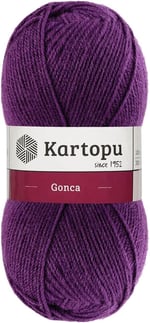 Kartopu Gonca El Örgü İpi 100 gr K132 Koyu Kırmızı