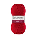 Kartopu Gonca El Örgü İpi 100 gr K132 Koyu Kırmızı