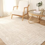 Kaşmir Halı 7/24 İskandinav Sten Bej 80x150 cm