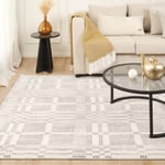 Kaşmir Halı 7/24 İskandinav Velar Gri 160x230 cm