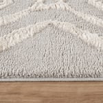 Kaşmir Halı 7/24 Plushy Doha Gri 160x230 cm