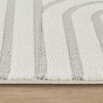 Kaşmir Halı 7/24 Plushy Runa Gray 50x80