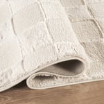 Kaşmir Halı 7/24 Plushy Todra Krem 80x150 cm