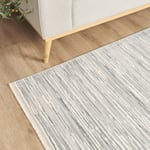 Kaşmir Halı 7/24 Sahara Sofline Noya Blue 80x300 cm