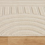 Kaşmir Halı İskandav Rune Beyaz 80x300 cm