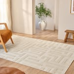 Kaşmir Halı İskandinav Roar White 160x230 cm