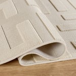 Kaşmir Halı İskandinav Roar White 50x80 cm