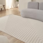 Kaşmir Halı İskandinav Rune White 160x230 cm