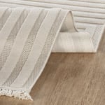 Kaşmir Halı İskandinav Rune White 80x150 cm