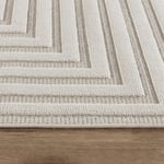 Kaşmir Halı İskandinav Rune White 80x150 cm