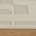 Kaşmir Halı İskandinav Tora White 120x180 cm