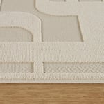 Kaşmir Halı İskandinav Tora White 50x80 cm