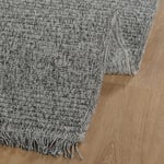 Kaşmir Halı Kilim/Jüt Assos V2 Gri 80x300 cm