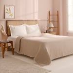 Kaşmir Home Alice Çift Kişilik Müslin Pike Takımı Bej