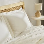 Kaşmir Home Ella Çift Kişilik Yatak Örtüsü Offwhite