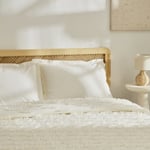 Kaşmir Home Ella Çift Kişilik Yatak Örtüsü Offwhite