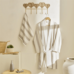 Kaşmir Home Helen Kimono Set Offwhite-Bej S-M