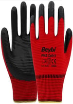 KATAR Beybi PN3 Zebra Kırmızı Siyah Eldiven No:10