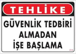 KATAR Güvenlik Tedbiri Almadan İşe Başlama