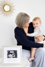 Kate & Milo Rustik Büyükanne Sonogram Resim Çerçevesi, Hamilelik Duyurusu, Ultrason Bebek Fotoğraf Çerçevesi, Cinsiyet-Nötr Bebek Hatıra Çerçevesi, Mas - Seçenekler: Rustik Ben ve Kız Kardeşim Çerçeve