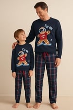 Katia & Bony Erkek Çocuk Breadman Pijama Altı, 22512K2010 - Seçenekler: 2-3, 4-5 Yıl, 6-7 Yıl, 8-9 Yıl, 10-11 Yıl