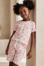 Katia & Bony Kız Çocuk Karpuz Şortlu Pijama Takımı, 12612E2003 - Seçenekler: 2-3 Yıl, 4-5 Yıl, 6-7 Yıl, 8-9 Yıl, 10-11 Yıl, 12-13 Yıl...