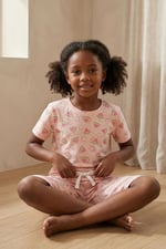 Katia & Bony Kız Çocuk Karpuz Şortlu Pijama Takımı, 12612E2003 - Seçenekler: 2-3 Yıl, 4-5 Yıl, 6-7 Yıl, 8-9 Yıl, 10-11 Yıl, 12-13 Yıl...
