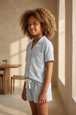 Katia & Bony Kız Çocuk Mediterranean Cepli Şortlu Pijama Takımı Mavi 2-3 Yaş, 12612K2007 - Seçenekler: 2-3 Yıl, 4-5 Yıl, 6-7 Yıl, 8-9 Yıl