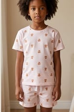 Katia & Bony Kız Çocuk Teddy Şortlu Pijama Takımı, 12612E2004 - Seçenekler: 2-3 Yıl, 4-5 Yıl, 6 Yıl, 8 Yıl, 10 Yıl, 12 Yıl, 14 Yıl