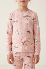 Katia & Bony Kız Çocuk Unicorn Pijama Takımı Pembe 9 Yaş, 12612E2007 - Seçenekler: 2 Yıl, 3 Yıl, 4 Yıl, 5 Yıl, 6 Yıl, 7 Yıl, 8 Yıl, 9 Yıl