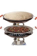 Katmer Ve Saç Kavurmalık Portatif Saç Ocağı Tüplü 45 cm