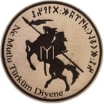 KAYI BOYU NE MUTLU TÜRKÜM DİYENE - Deri PEÇ - Arma - Patch
