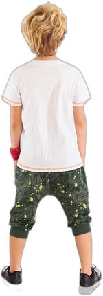 Kaykay Splash Erkek Çocuk T-shirt Kapri Takım