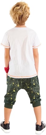 Kaykay Splash Erkek Çocuk T-shirt Kapri Takım