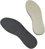 Keçe Tabanlık, Ayakkabı, Örgü Patik Tabanı Krem 39-40