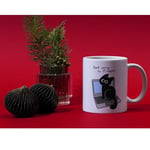 Kedi Baskılı Komik Kupa Bardak IT Support Hediyelik Çay Kahve Kupası Coffee Mug