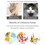 Kedi İlaç Atıcı Evcil Hayvan Piller Tabancası Köpek İlaç Atıcı Kedi Tablet Yumuşak Uçlu Şırınga Evcil Hayvan Tıbbi Besleme Dağıtıcı Aracı Küçük Hayvanlar için