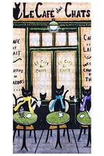Kedi Temalı Buff Boyunluk Bandana No:141