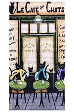 Kedi Temalı Buff Boyunluk Bandana No:141