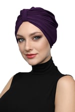 Kelebek Astarlı Hazır Türban Tesettür Havuz Bonesi