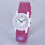 Kelebek Motifli Analog 6-13 Yaş Çocuk Kol Saati ST-303956