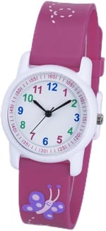 Kelebek Motifli Analog 6-13 Yaş Çocuk Kol Saati ST-303956