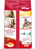 Kellogg's Corn Flakes Çıtır Altın Renginde Kahvaltılık Mısır Gevreği 400 Gr,Lif Kaynağı,Demir ve 6 Vitamin içerir,Folik Asit içerir