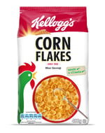 Kellogg's Corn Flakes Çıtır Altın Renginde Kahvaltılık Mısır Gevreği 400 Gr,Lif Kaynağı,Demir ve 6 Vitamin içerir,Folik Asit içerir