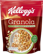 Kellogg's Granola Beyaz Çikolata Parçacıklı ve Antep Fıstıklı 200 Gr,%46 Yulaf içerir,Lif Kaynağı,Kahvaltılık Gevrek,Müsli