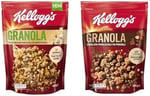 Kellogg's Granola Beyaz Çikolatali Antep Fıstikli 300 Gr & Granola Çikolata Parçacıklı ve Fındıklı 340 Gr